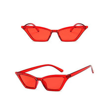 Load image into Gallery viewer, Narrow Sunglasses Women Small Cat Eye
