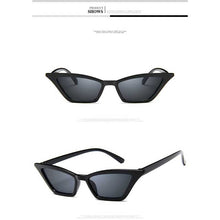 Load image into Gallery viewer, Narrow Sunglasses Women Small Cat Eye