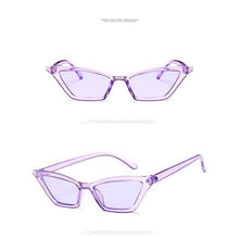 Load image into Gallery viewer, Narrow Sunglasses Women Small Cat Eye