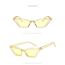 Load image into Gallery viewer, Narrow Sunglasses Women Small Cat Eye