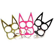 Load image into Gallery viewer, Stay Safe With Kitty Key Chain